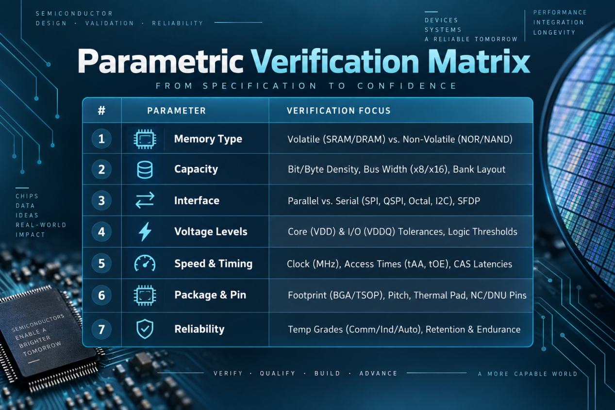 Key Specifications for a Replacement Memory Chip